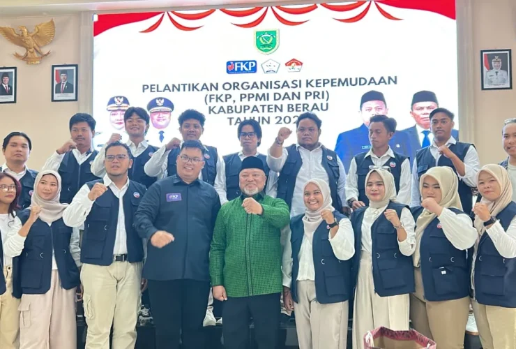 3 Organisasi Pemuda Berau Resmi Dilantik, Gamalis Harap Beri Kontribusi Nyata bagi Rakyat