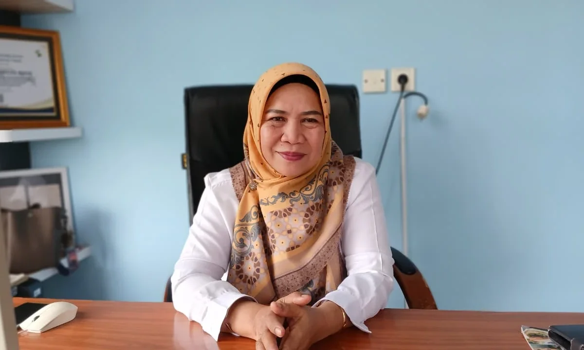 Kepala Dispusip Berau, Rabiatul Islamiah. (Adrikni/BT)