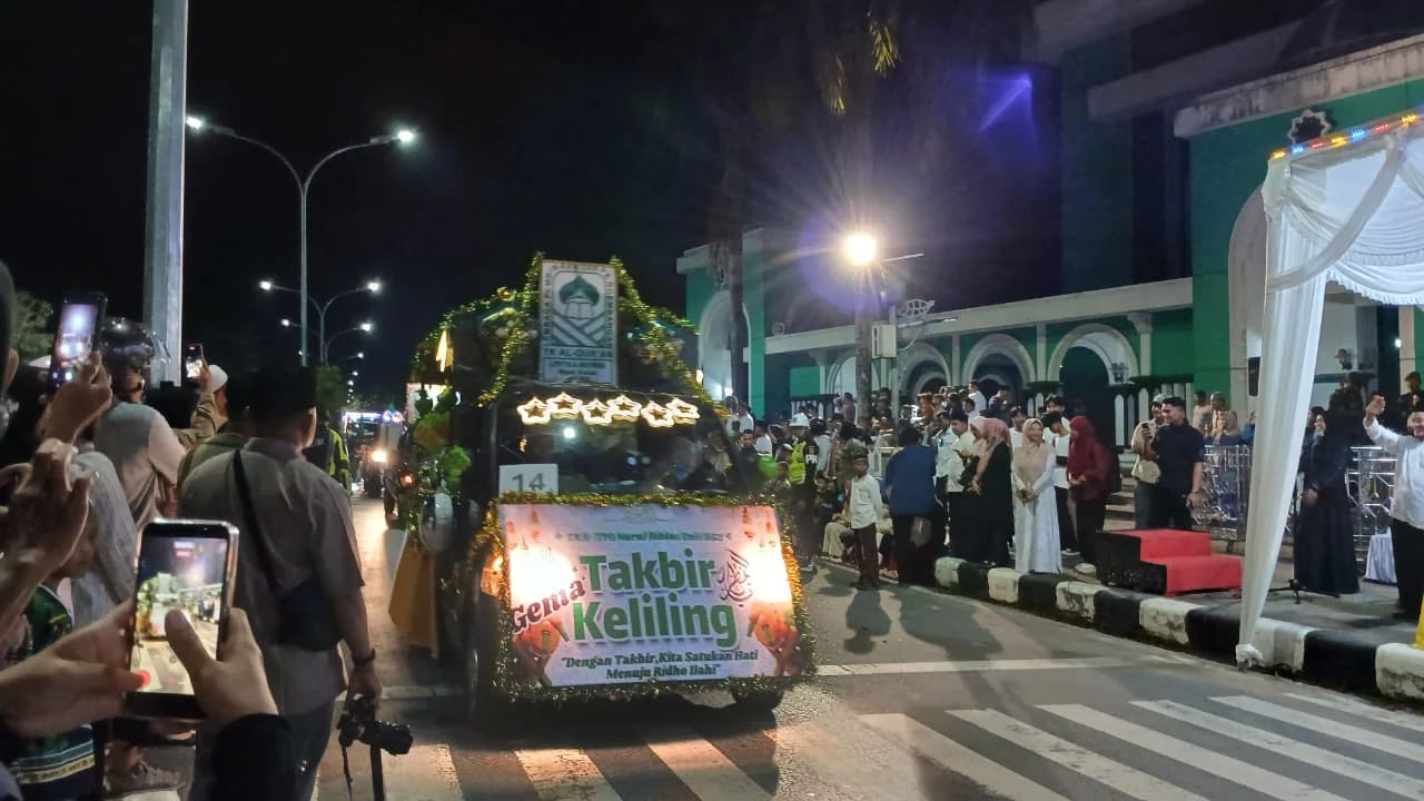 Start dari Masjid Agung Berau Besok Malam, Ini Rute Lengkap dan Ketentuan Pawai Takbiran Iduladha