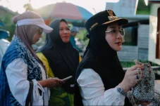 Tak Hanya Ramaikan Fun Fishing, UMKM Pulau Besing Ikut Curi Perhatian Bupati Berau