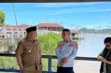 Pantau Dermaga Sanggam, Gamalis Minta Peningkatan Standar Transportasi Laut ke Wilayah Kepulauan