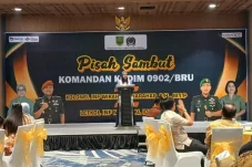 Letkol Muhammad Faisal Jabat Dandim 0902/Bru, Bupati Sri Jurniarsih Ajak Jaga Stabilitas Berau