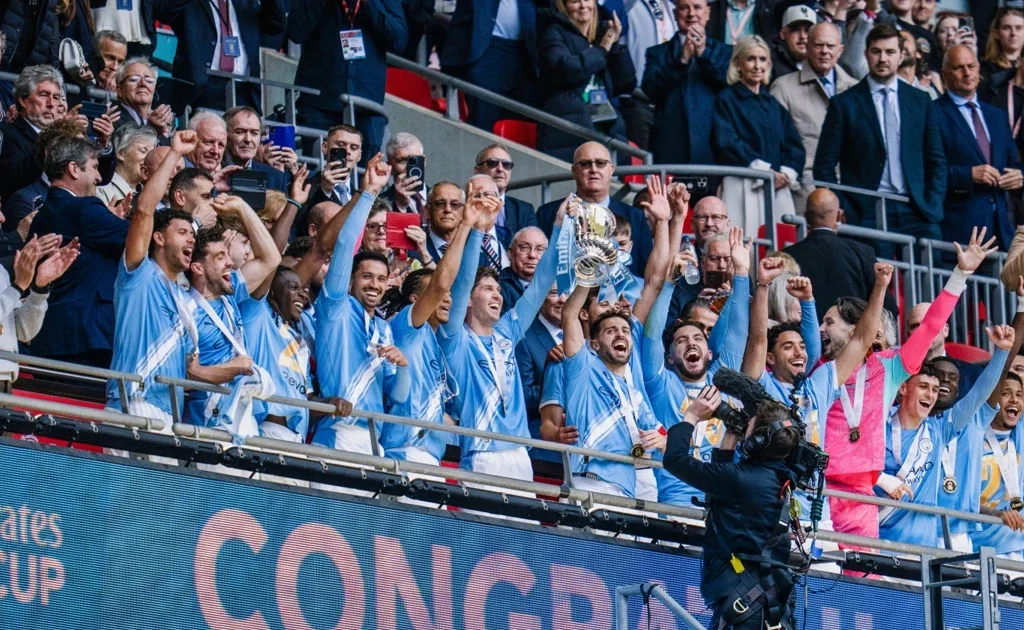Manchester City berhasil meraih juara FA Cup (mancity.com)