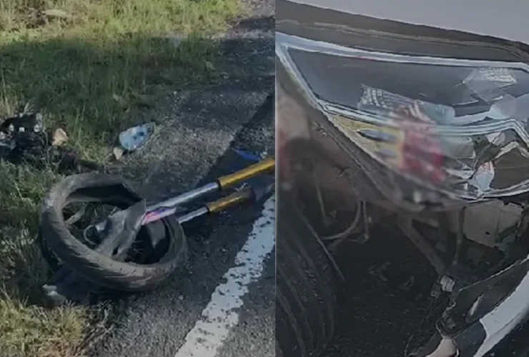 Kecelakaan di Jalan Poros Usiran Berau Bikin Pemotor Luka Parah, Polisi Ungkap Penyebabnya