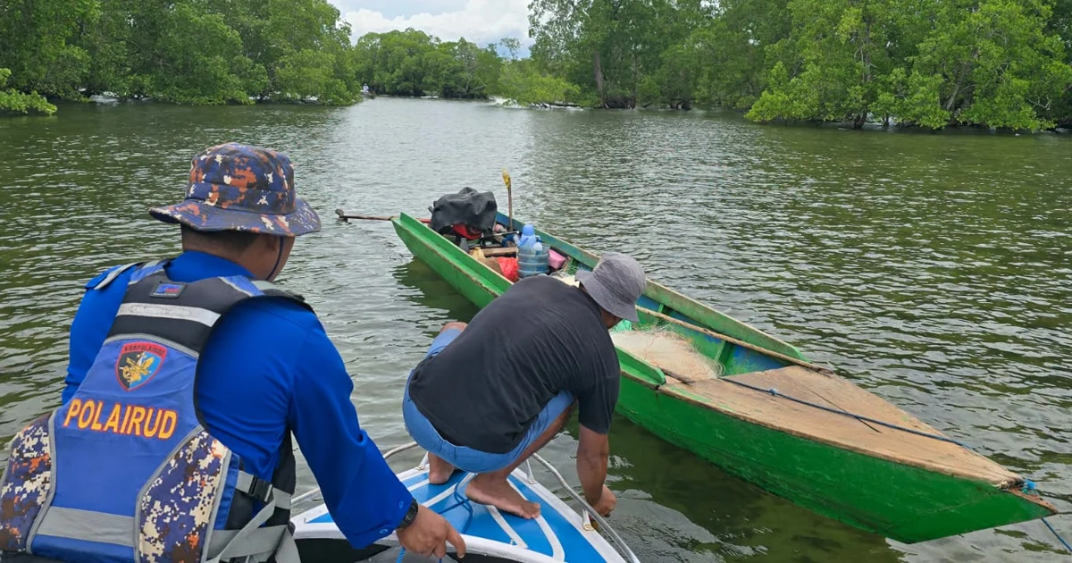 Nelayan Batu Putih Berau Hilang Misterius, Tim Gabungan Sisir Hutan Mangrove