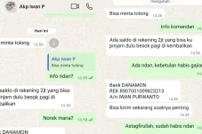 Nomor HP Kapolsek Pulau Derawan Diretas, Warga Diimbau Abaikan Pesan Mencurigakan