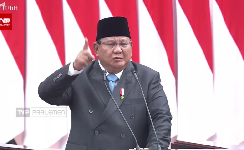 Presiden Prabowo (YouTube/BPMI Setpres)