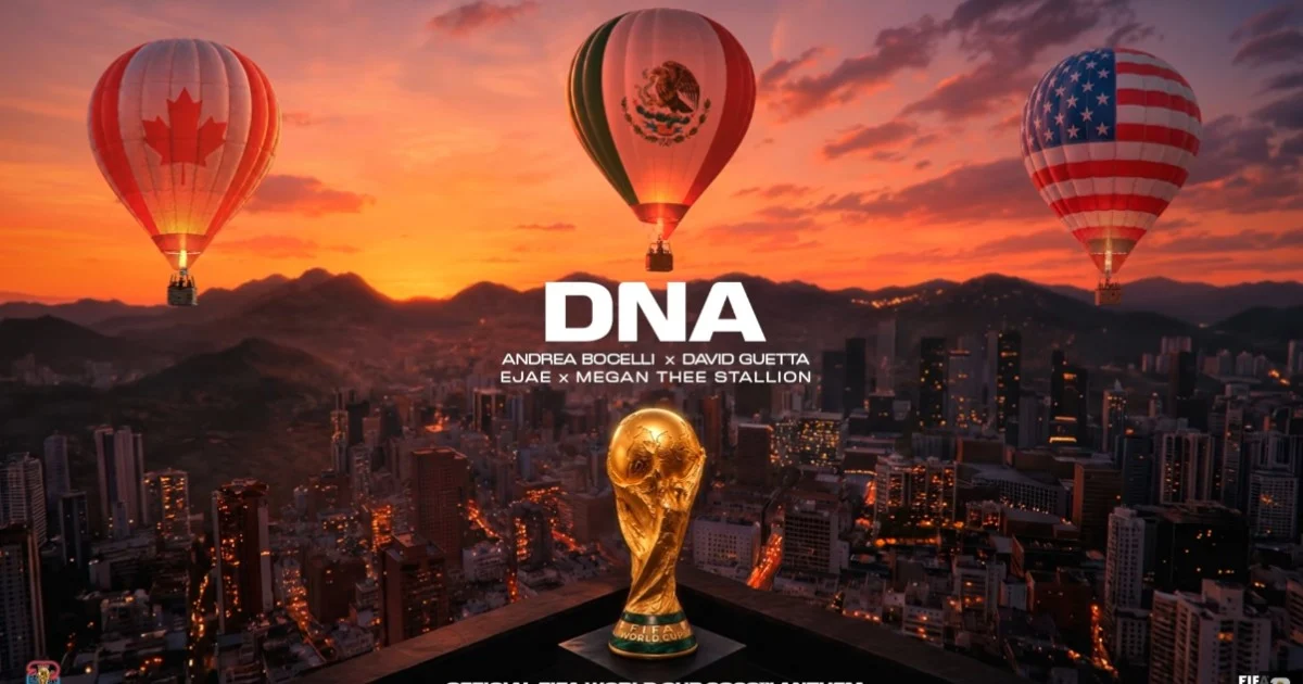 FIFA Resmi Rilis Lagu Piala Dunia 2026, Maestro Andrea Bocelli dan David Guetta Nyanyikan ‘DNA’
