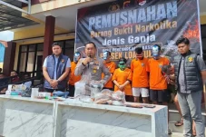 Jaringan Ganja 3,3 Kg Kaltim Dibongkar, Warga Afghanistan Ini Diancam Hukuman Mati