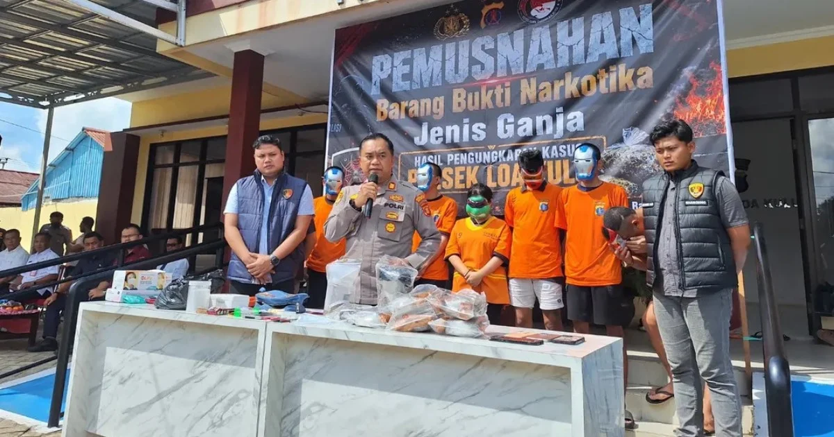 Jaringan Ganja 3,3 Kg Kaltim Dibongkar, Warga Afghanistan Ini Diancam Hukuman Mati