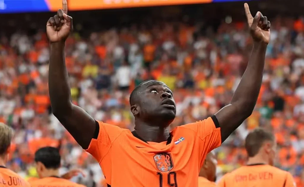 Selebrasi Brian Brobbey di Timnas Belanda (fifa.com)