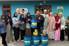PLN UIP KLT Dukung Pembinaan PHBS, Dorong Lingkungan Sehat di Gunung Bahagia
