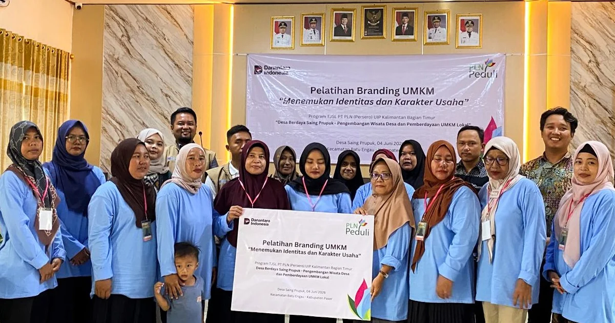 PLN UIP KLT Dorong Daya Saing UMKM melalui Program Desa Berdaya Saing Prupuk