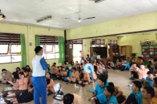Astra Motor Kaltim 1 Edukasi Safety Riding untuk Pelajar SMA Katolik Adisucipto Balikpapan