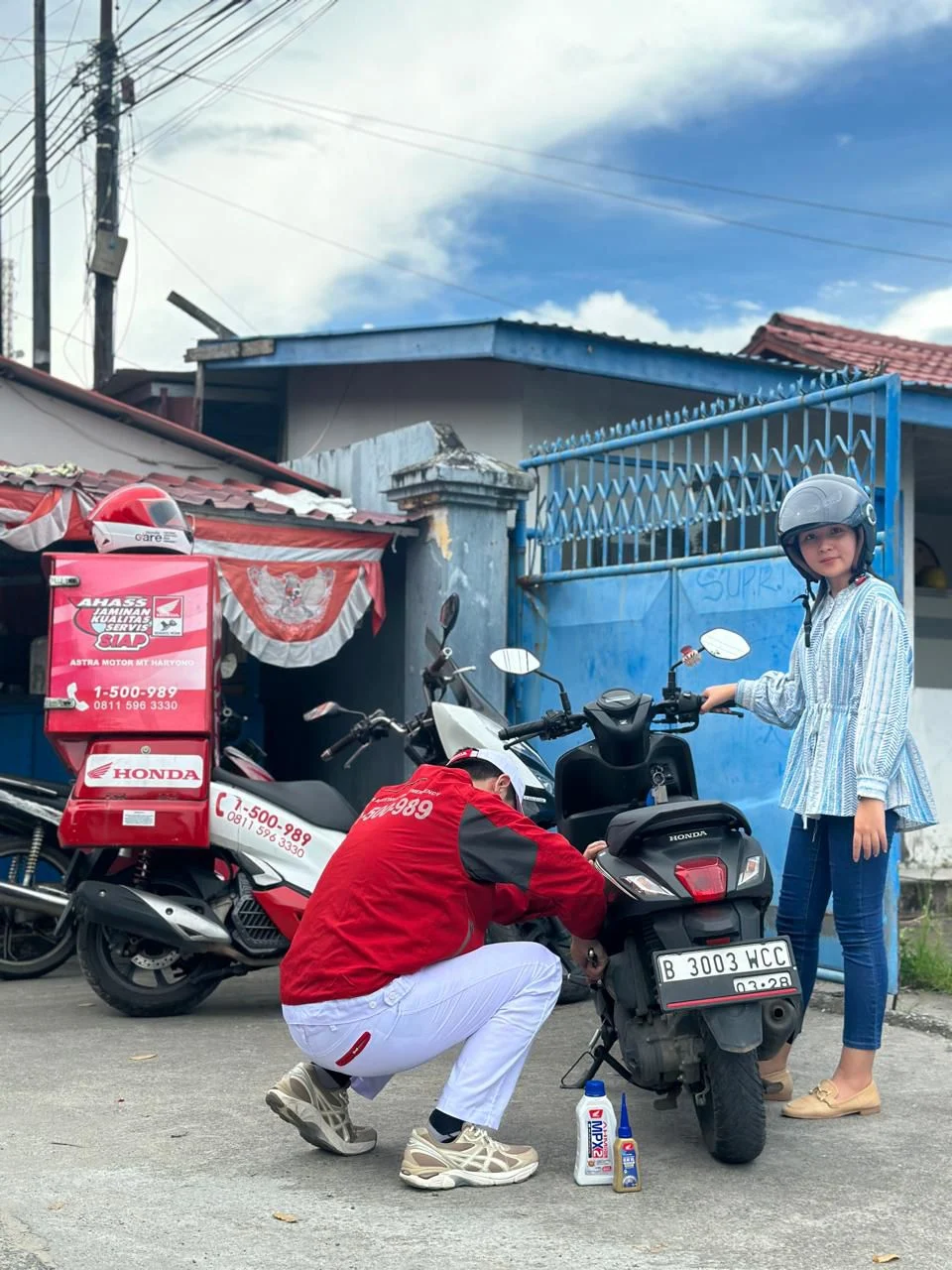 Layanan Primadona Gen Z, Honda care Siap Jemput Sepeda Motor Kamu