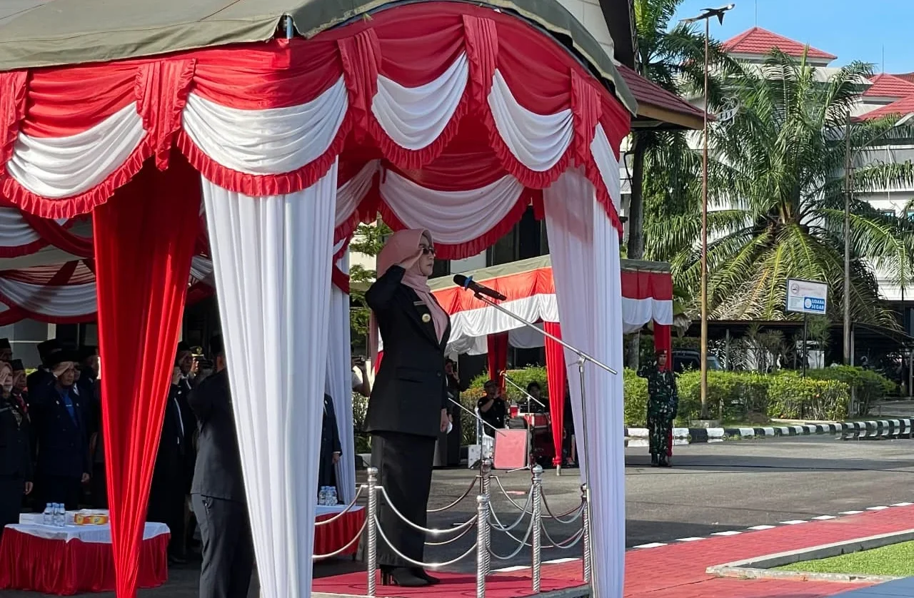 Pimpin Upacara Hari Lahir Pancasila, Sri Juniarsih: Pancasila Jangkar Moral dan Pemersatu Bangsa