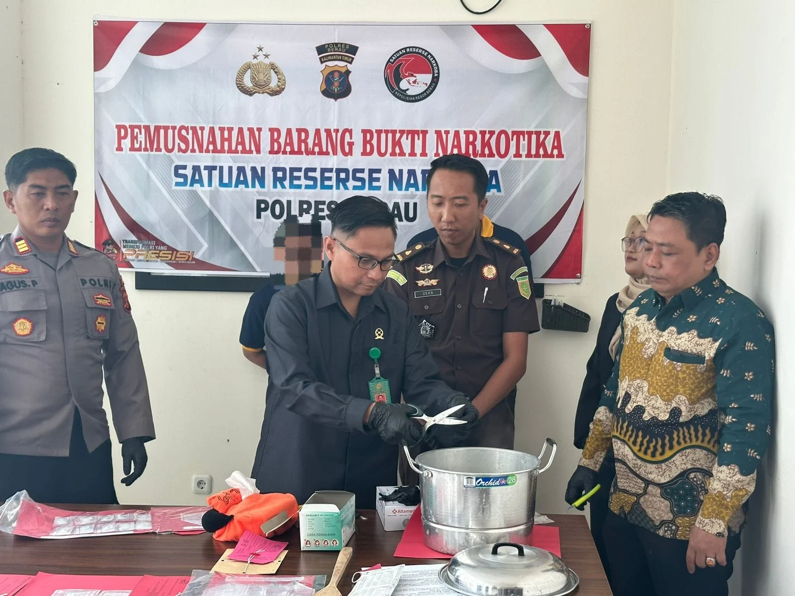 28,51 Gram Sabu Dimusnahkan, 7 Tersangka Narkoba Terancam Hukuman Berat