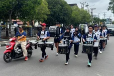 Anggaran Porprov Kaltim Belum Jelas, Atlet Drum Band Berau Latihan Tanpa Kepastian
