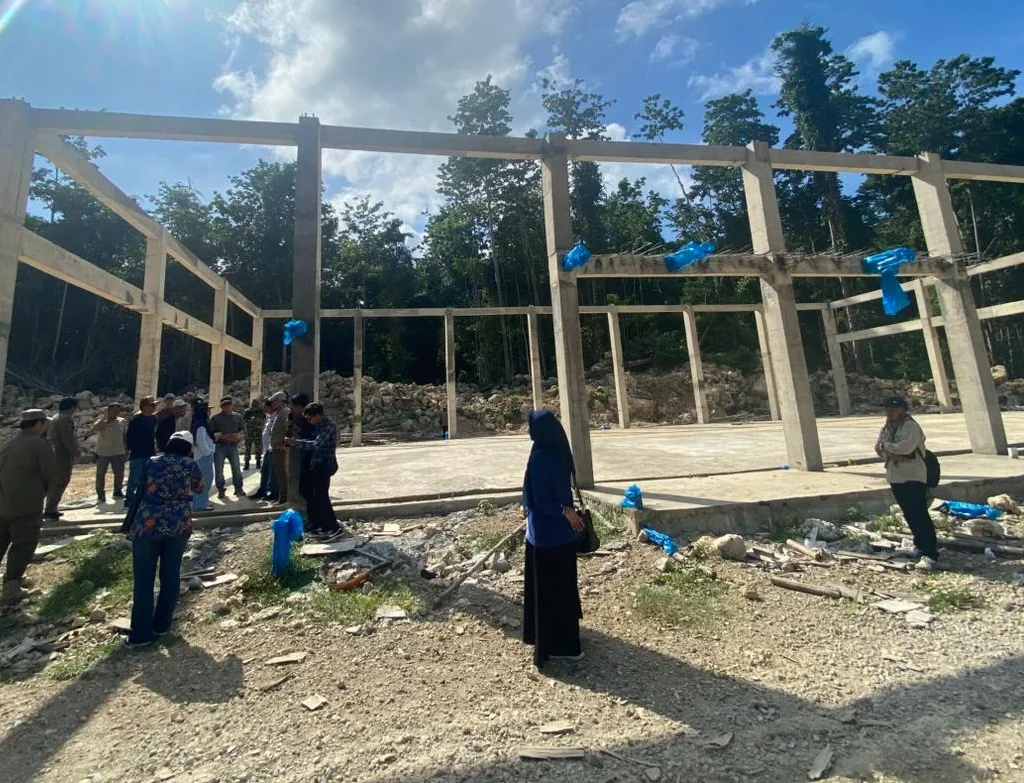 Lokasi TPS3R yang ada di Pulau Maratua, Jumat (5/6/2026). (Diva/BT)