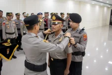 Terima Pangkat Pengabdian Setingkat Lebih Tinggi, Kasat Binmas Polres Berau Naik Jadi Kompol