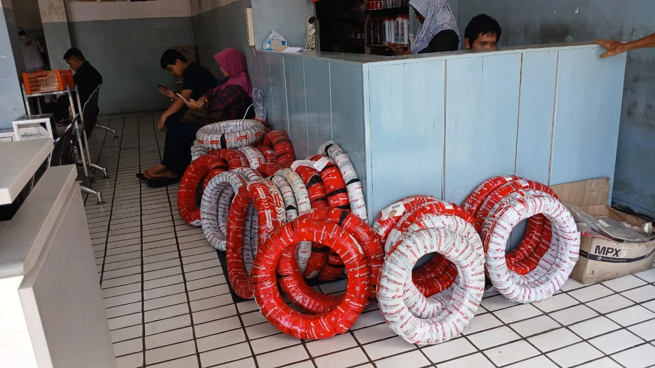 Bengkel AHASS Citra Jaya Motor, Jalan Pemuda, Tanjung Redeb. (Adrikni/BT)