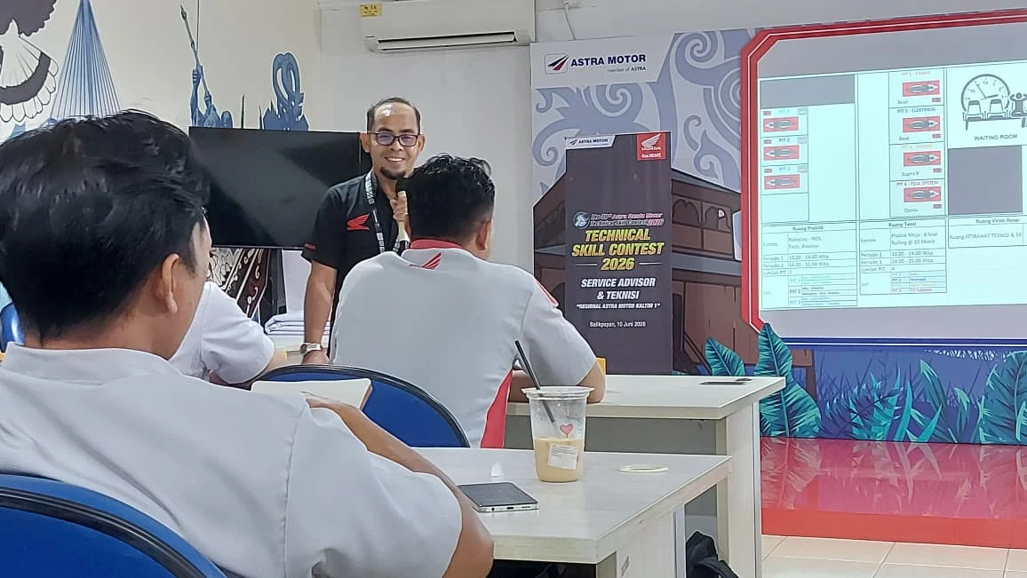 Astra Motor Kaltim 1 Gelar The 30th Astra Honda Motor Technical Skill Contest: Menguji Kompetensi, Mengukir Prestasi Teknisi Masa Depan