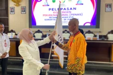 Lepas 53 Kontingen Penas XVII Gorontalo, Bupati Berau Minta Petani dan Nelayan Adaptasi Teknologi Industri Modern