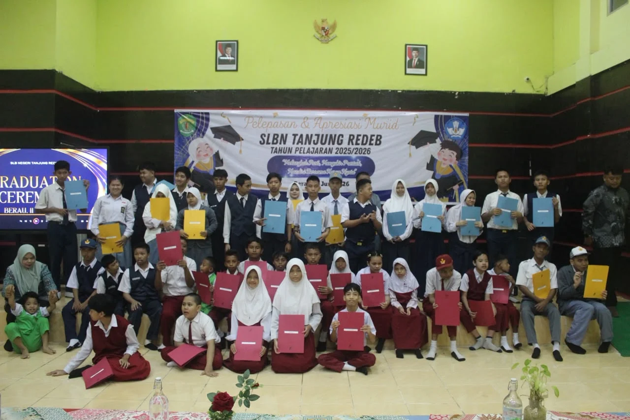 Hangatnya Pelepasan 52 Siswa SLBN Tanjung Redeb, Tampilkan Prestasi dan Kemandirian lewat Gebyar Vokasi