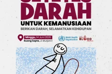 PMI Berau Gelar Donor Darah dan Edukasi Kesehatan di Ruang Sapta