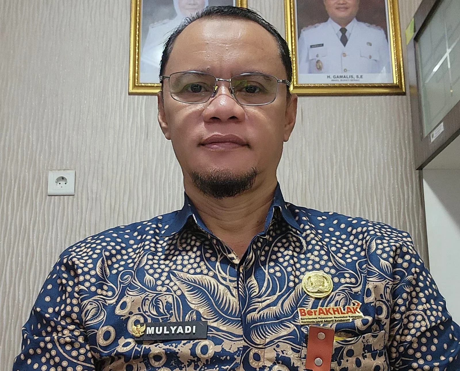 Kepala Disperkim Berau, Mulyadi. (ADRIKNI/BT)