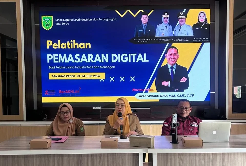 Sasar Pasar Internasional, 30 IKM Berau Digembleng Kuasai Pemasaran Digital