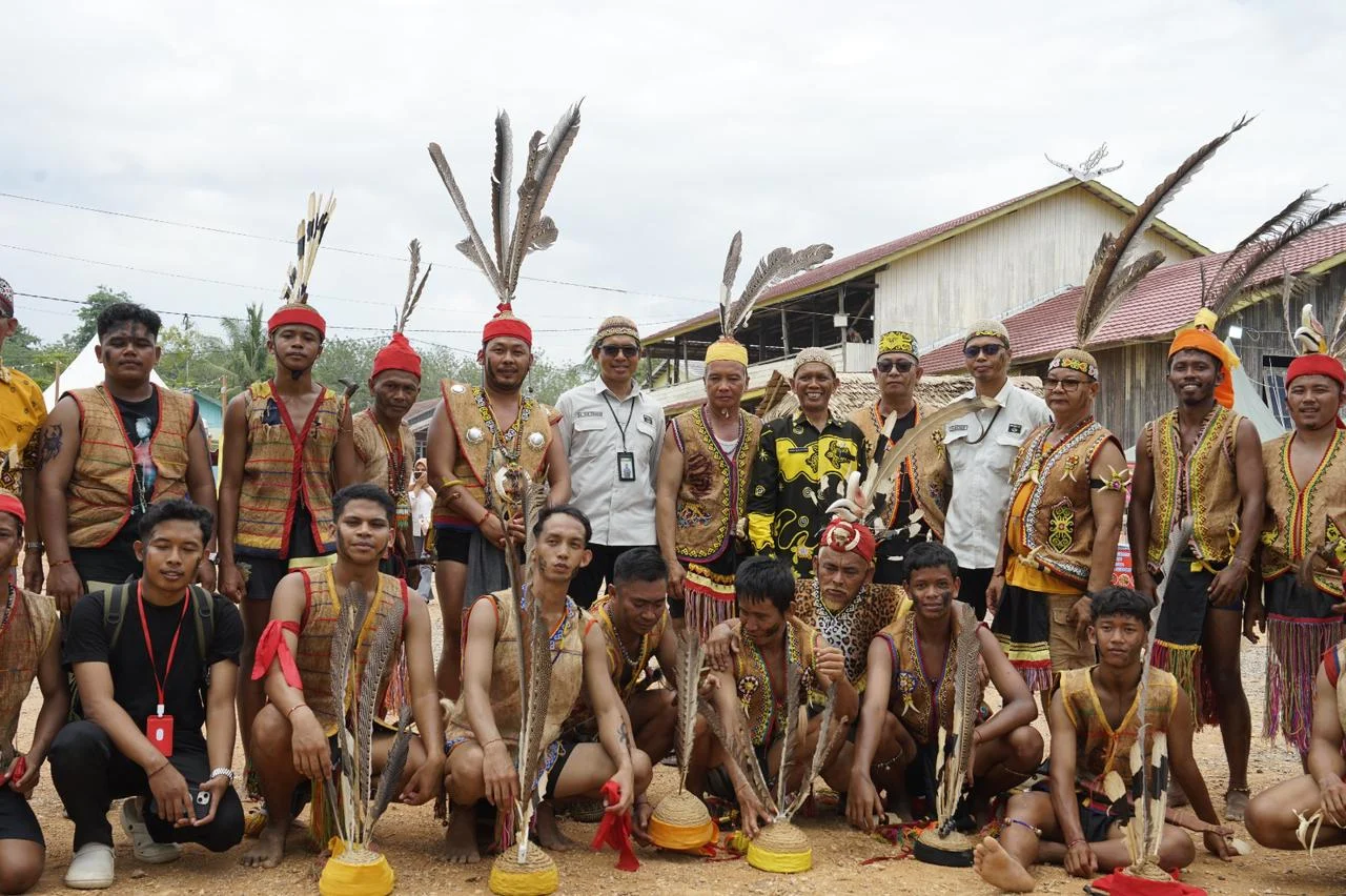 Dukungan PT Berau Coal Kuatkan Festival Bekudung Betiung Menuju Event Budaya Nasional