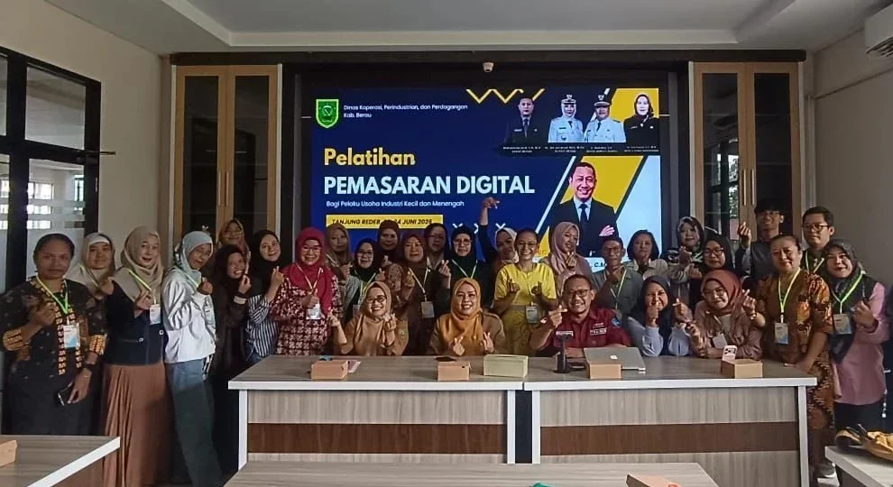30 Pelaku IKM Berau Digembleng Kuasai AI dan Pemasaran Digital
