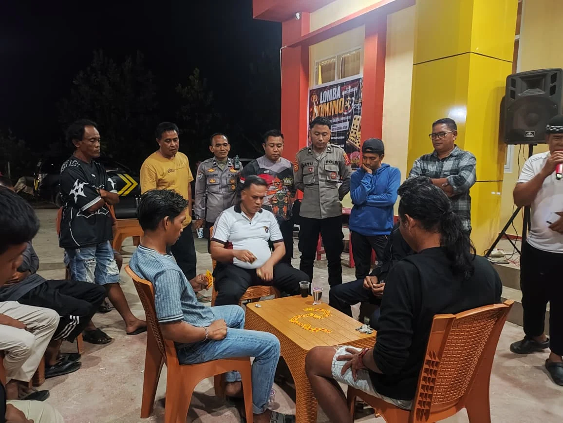 Domino Satukan Warga dan Polisi, 192 Peserta Ramaikan Lomba Hari Bhayangkara di Pulau Derawan