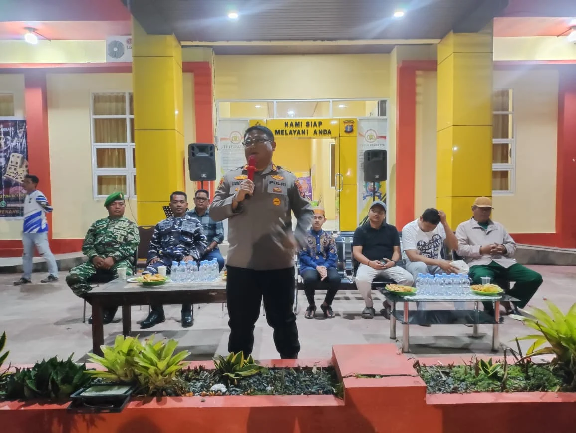 Kapolsek Pulau Derawan, AKP Iwan Purwanto.