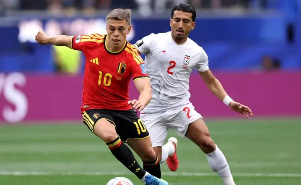 Laga Belgia vs Iran di Piala Dunia (fifa.com)