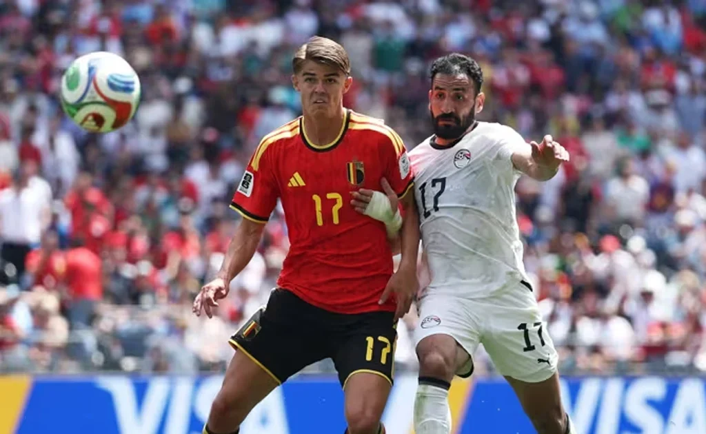 Laga Belgia vs Mesir di Piala Dunia (fifa.com)