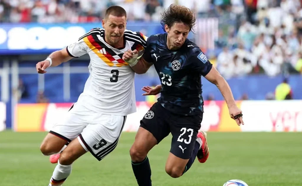 Laga 32 besar Piala Dunia Jerman vs Paraguay (fifa.com)