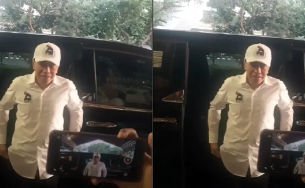 Presiden ke-7 RI Jokowi melakukan safari politik ke Lampung bersama PSI (Threads/@kabarsoloterkini)
