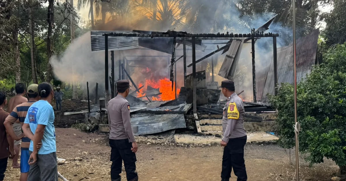 Kebakaran Hanguskan Rumah di Biatan Berau, Tewaskan Seorang Bayi
