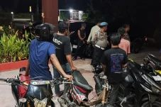 Bikin Resah Masyarakat, Polsek Pulau Derawan Berau Tertibkan 11 Motor Gunakan Knalpot Brong