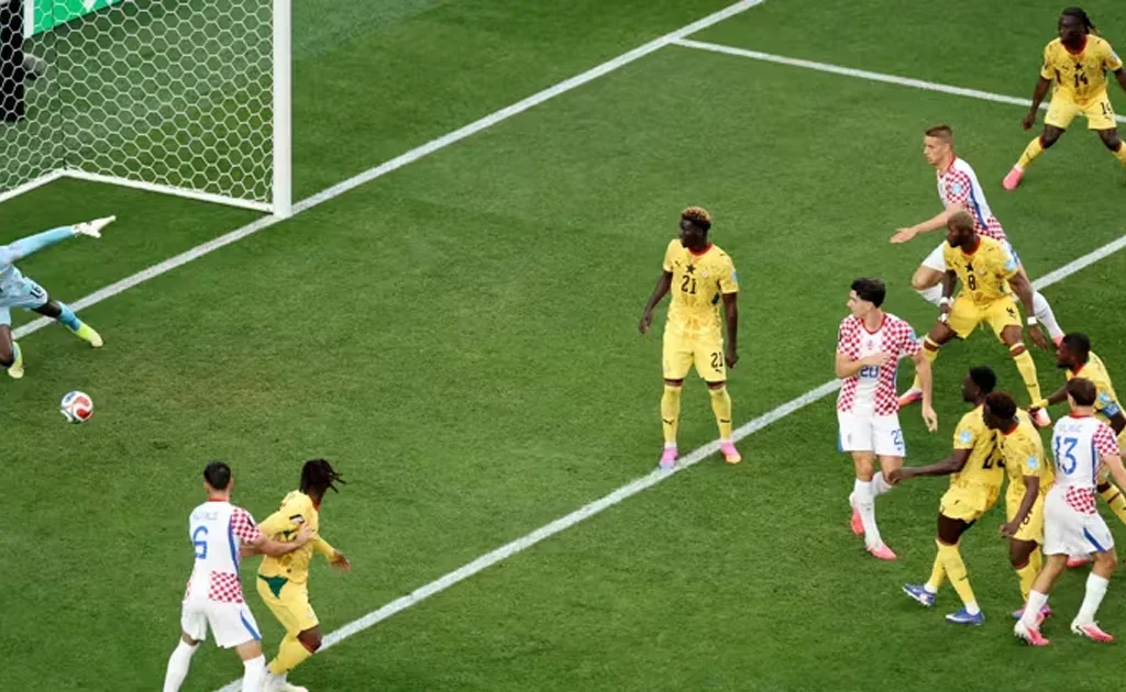 Laga Piala Dunia Krosia vs Ghana (fifa.com)