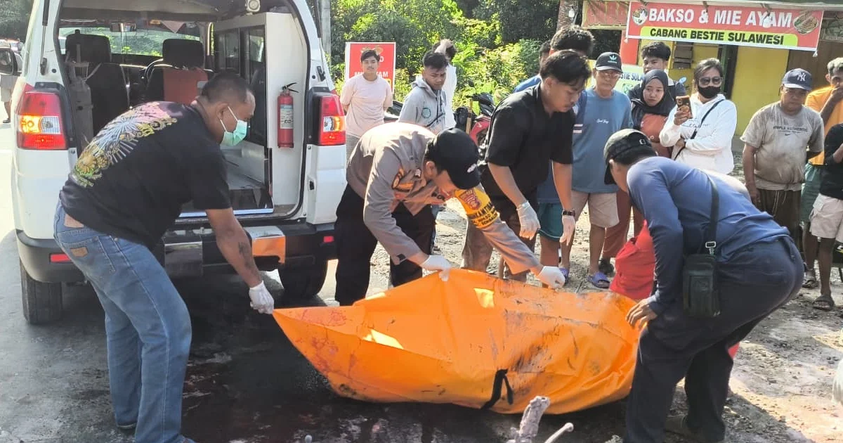 Ngeri! Kecelakaan Maut di Bengalon Kutim, Dua Pemotor Tewas Terbakar