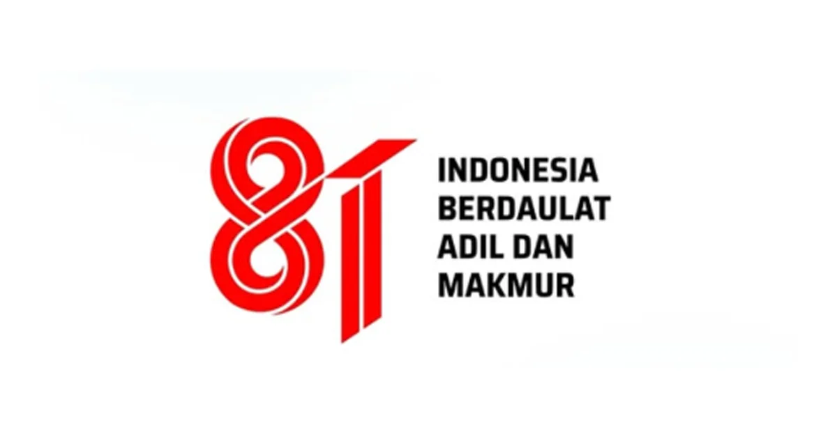 Ini Logo Resmi HUT ke-81 RI, Hasil Terbanyak Pilihan Warga