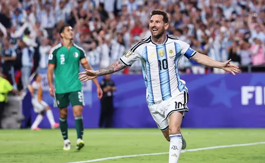 Lionel Messi di Laga Piala Dunia 2026 Argentina vs Aljazair (fifa.com)