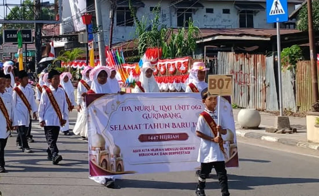 Pawai Tahun Baru Islam 1 Muharram 1147 Hijriah (Andrikni/BT)