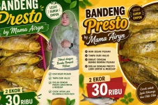 Berawal dari Dapur Warung Makan, Bandeng Presto Mama Airyn Kini Kantongi BPOM dan Berbagai Legalitas