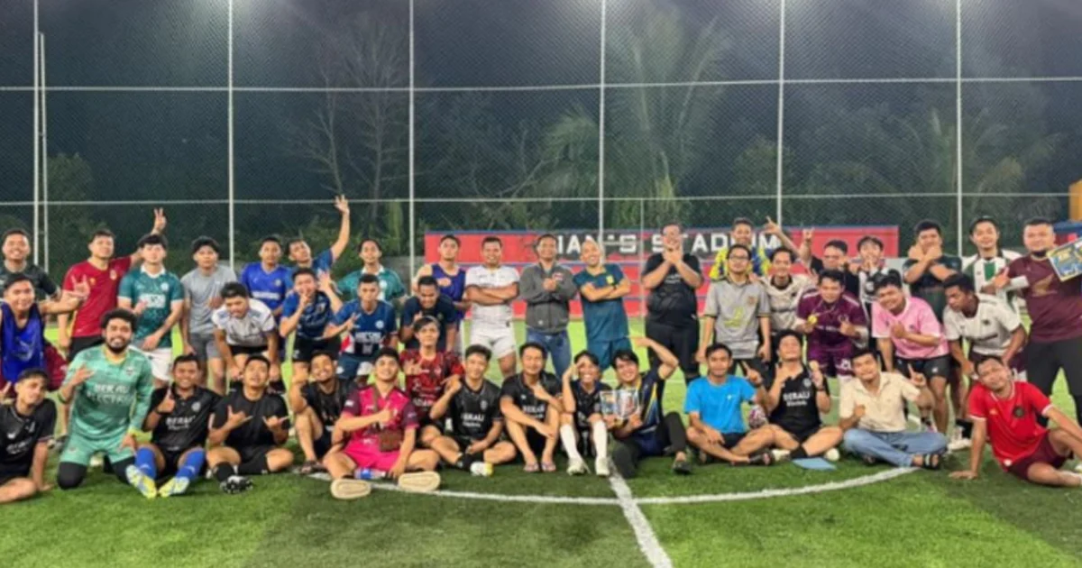 PWI Berau Juara GOALaborasi Sinergi Trofeo 2026, Silaturahmi PLN, Polres dan Insan Pers Makin Solid