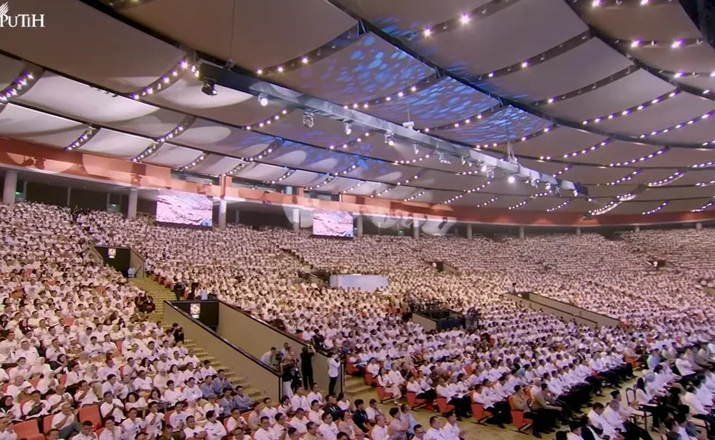 Presiden Prabowo saat hadiri acara Building Indonesia's Future Generations Through Nutrition (YouTube/BPMI Setpres)