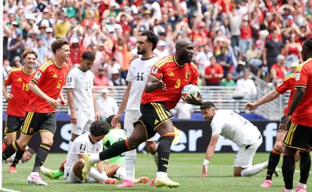 Romelu Lukaku di Laga Belgia vs Mesir di Piala Dunia (fifa.com)